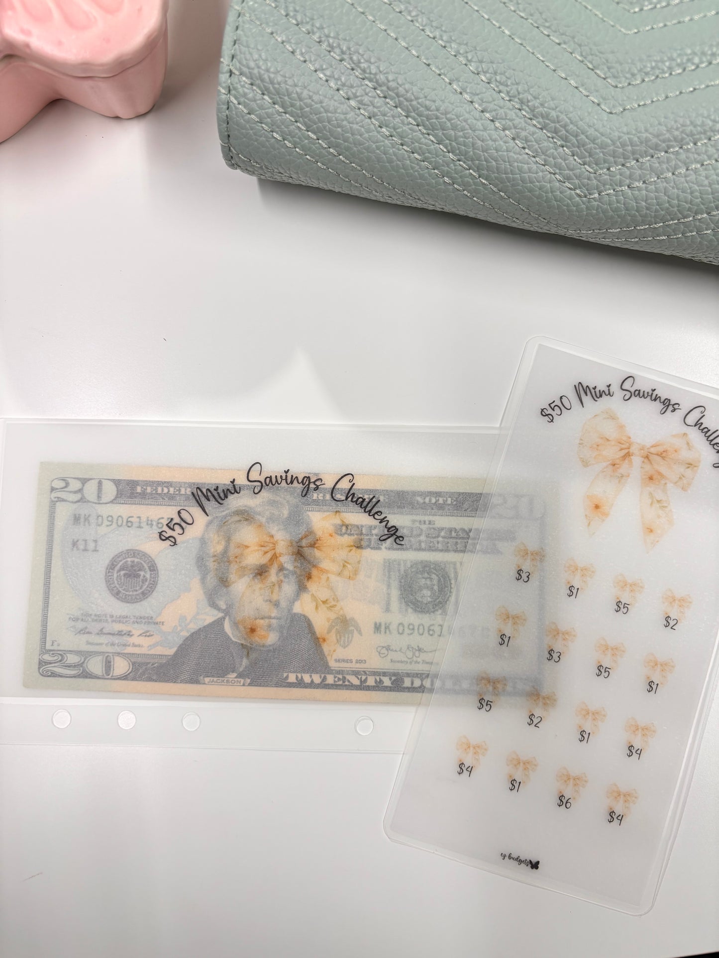 A6/Personal Mini $50 Savings Challenge