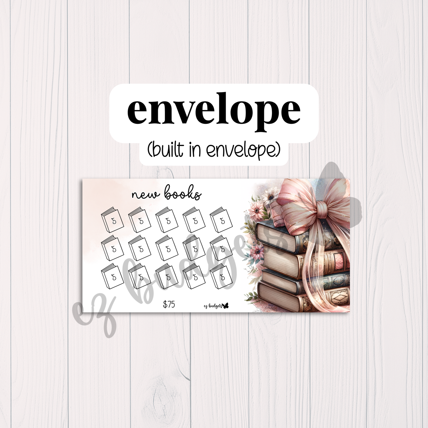 A6 Books Savings Challenge (Floral)