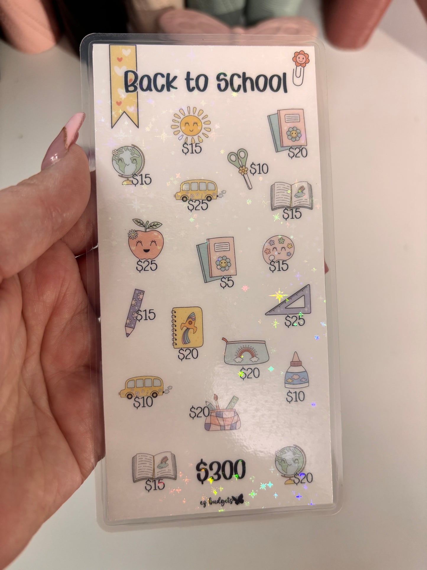 A6 Back to school Savings Challenge