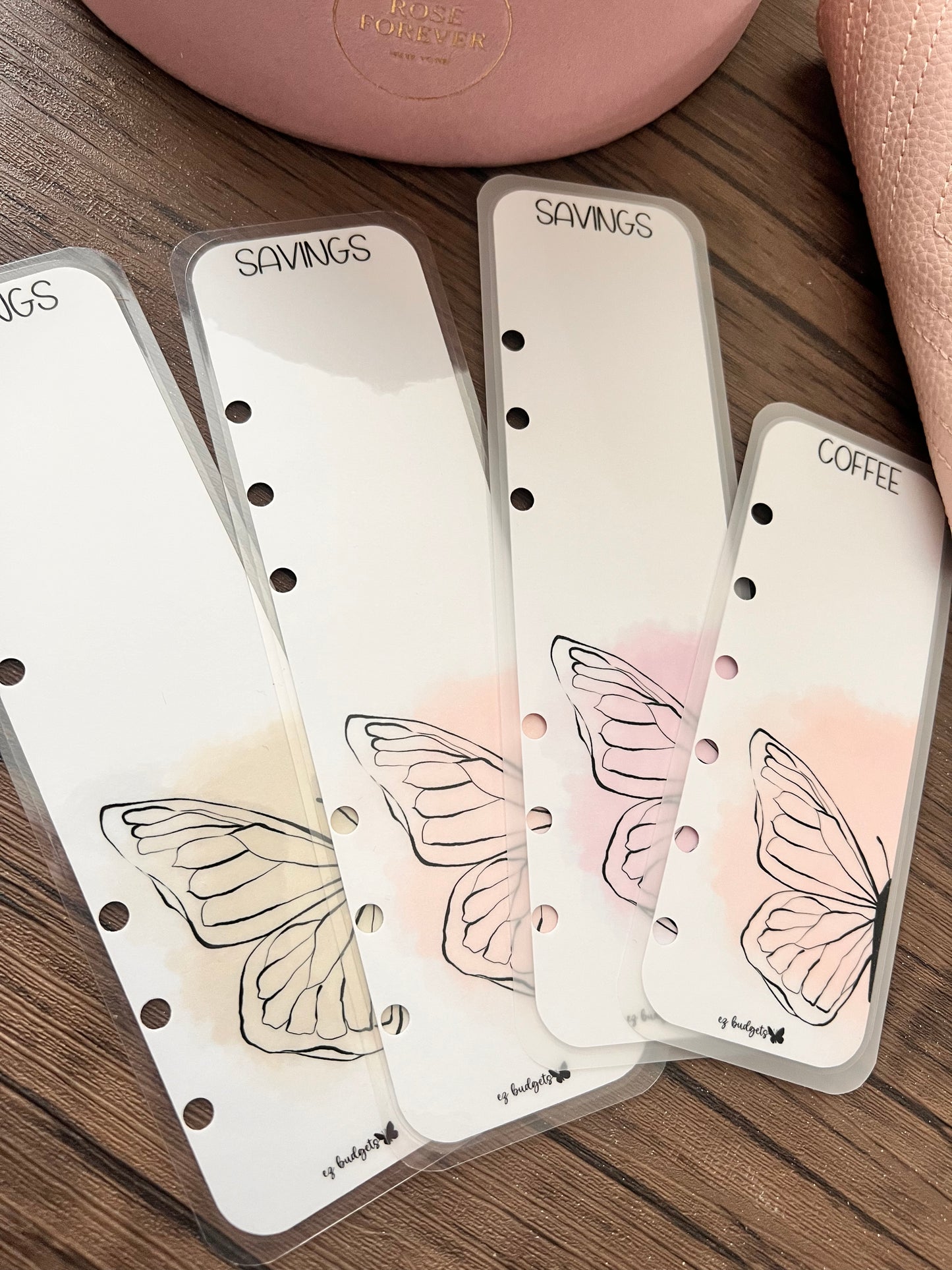 A6/A7 Butterfly Bookmarks