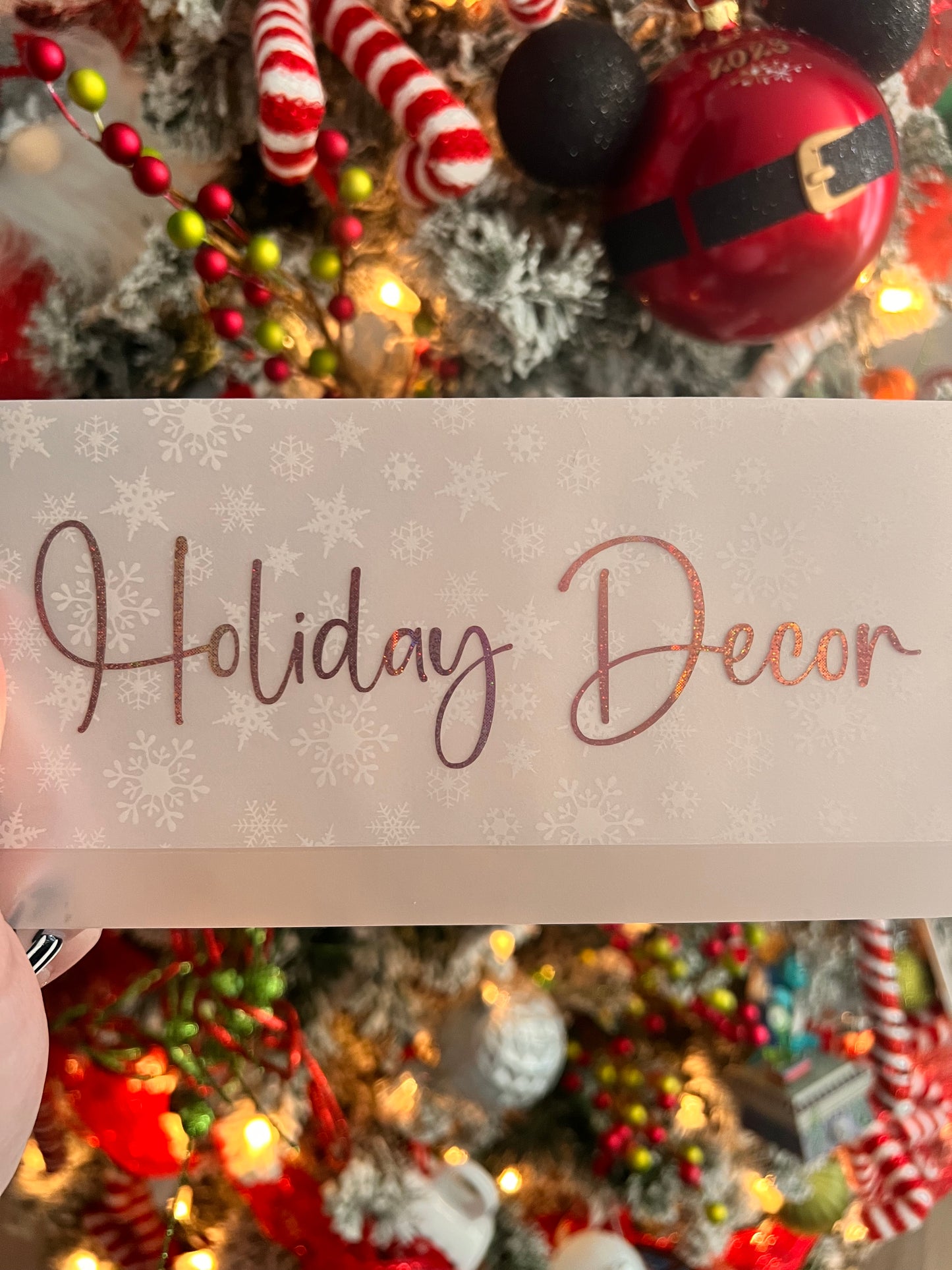 Snowflakes Christmas Envelopes - Matte Envelopes