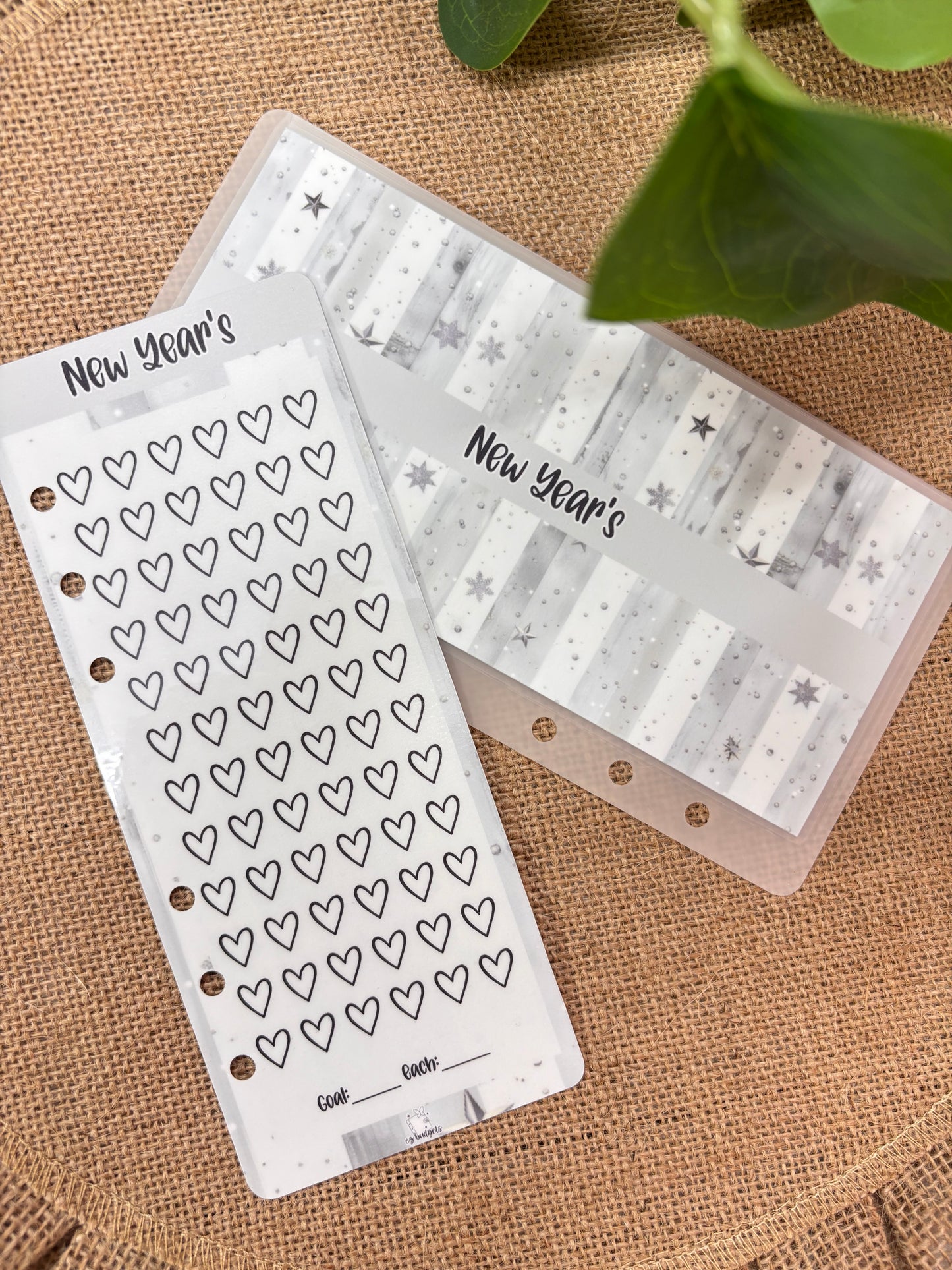 A6 New Year Savings | Holiday Savings | Envelope + Savings Tracker