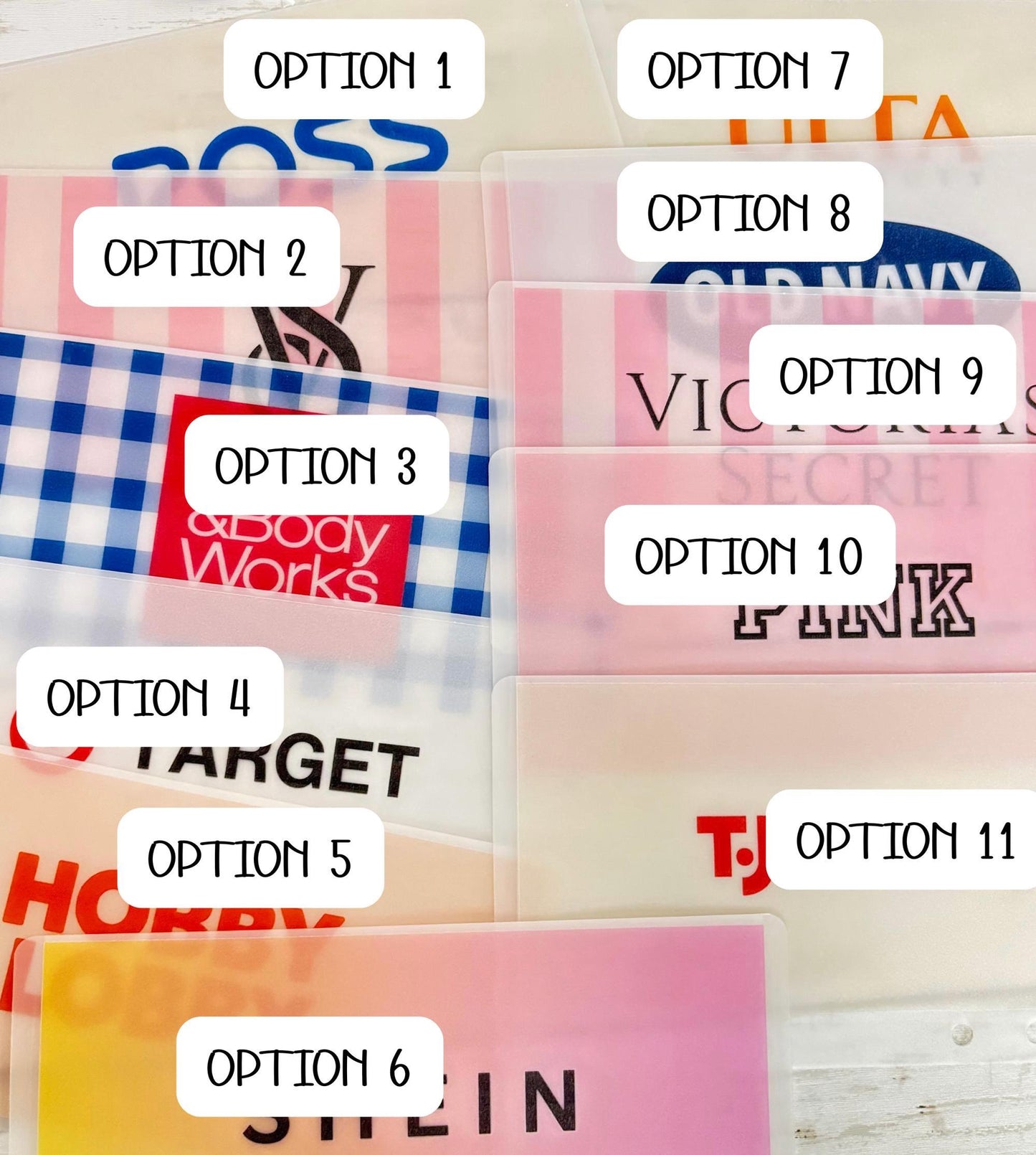 A6 Shopping Cash envelopes, Cash envelopes for budgeting