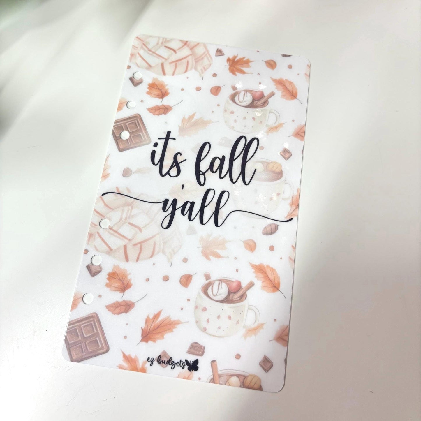 NEW A6/Personal size Just a Girl who Loves Fall (Cheetah) Dashboard