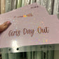 Sparkly Envelopes with rose gold vinyl - Custom Envelopes