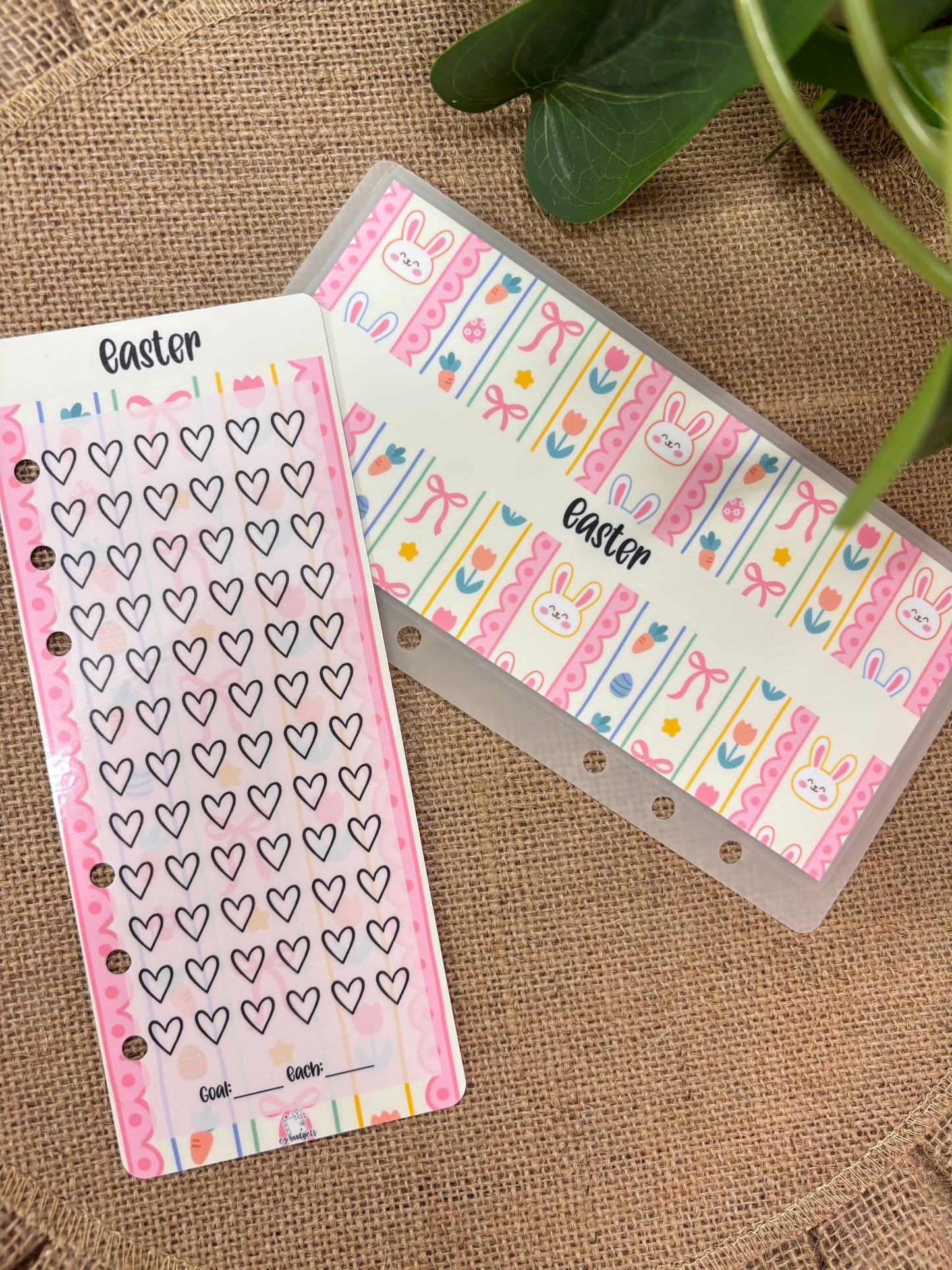 A6 Easter Savings | Holiday Savings | Envelope + Savings Tracker