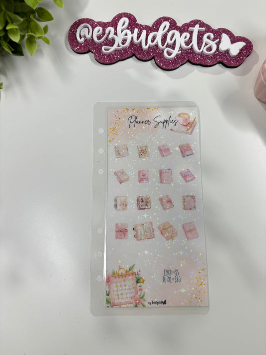 A6 Planner Supplies
