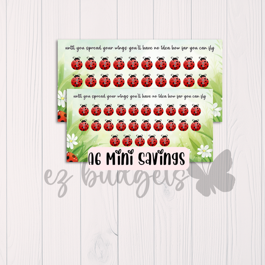 A6 Ladybug Savings Challenge, Spread your wings