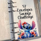 A6 Stitch 52 Envelopes Savings Challenge