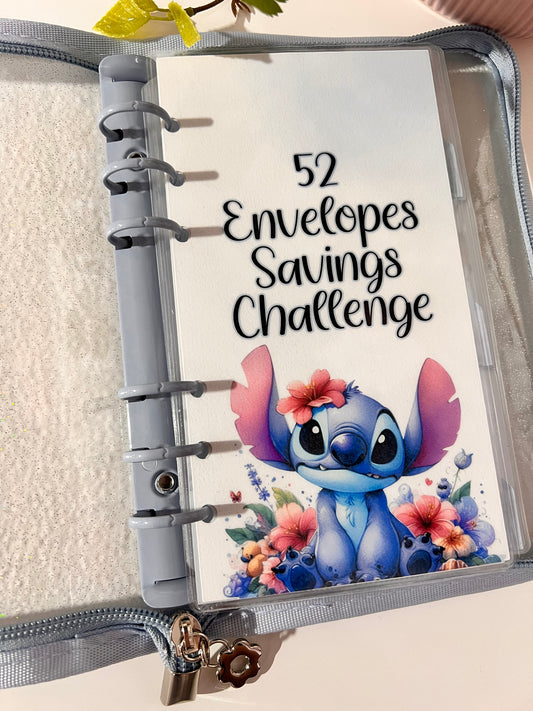 A6 Stitch 52 Envelopes Savings Challenge