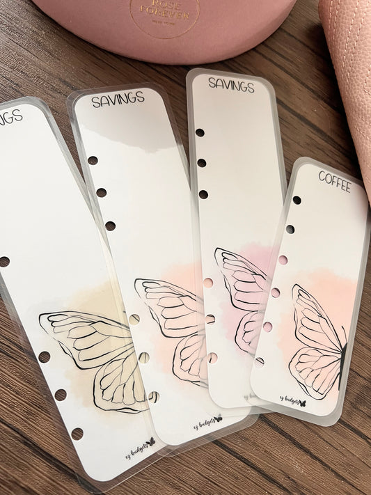 A6/A7 Butterfly  Bookmarks