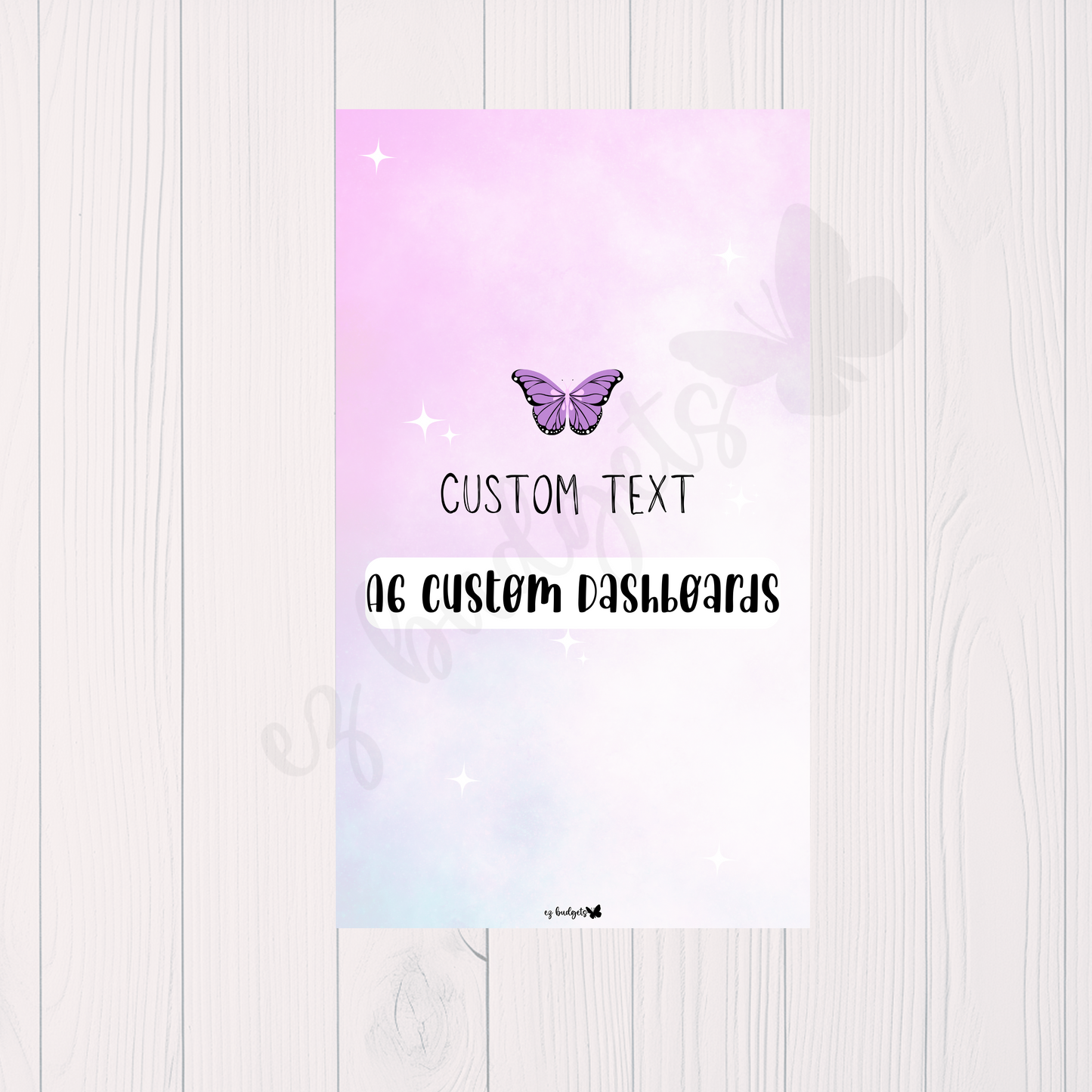 Custom dashboards (Personalized)