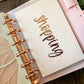 Sparkly Envelopes with rose gold vinyl - Custom Envelopes