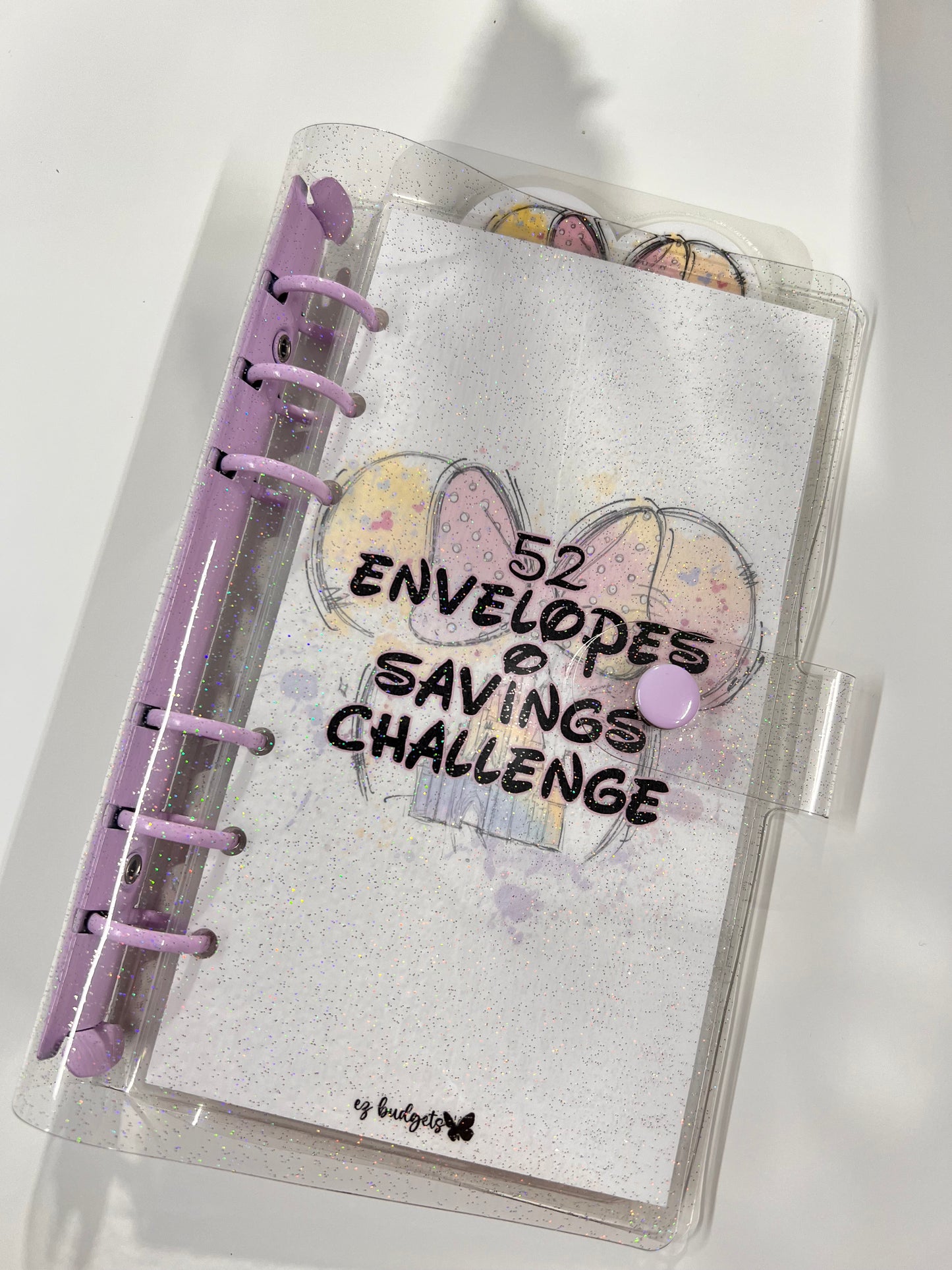 A6 Minnie 52 envelopes savings challenge