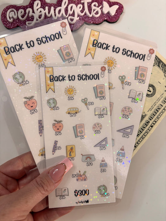 A6 Back to school Savings Challenge
