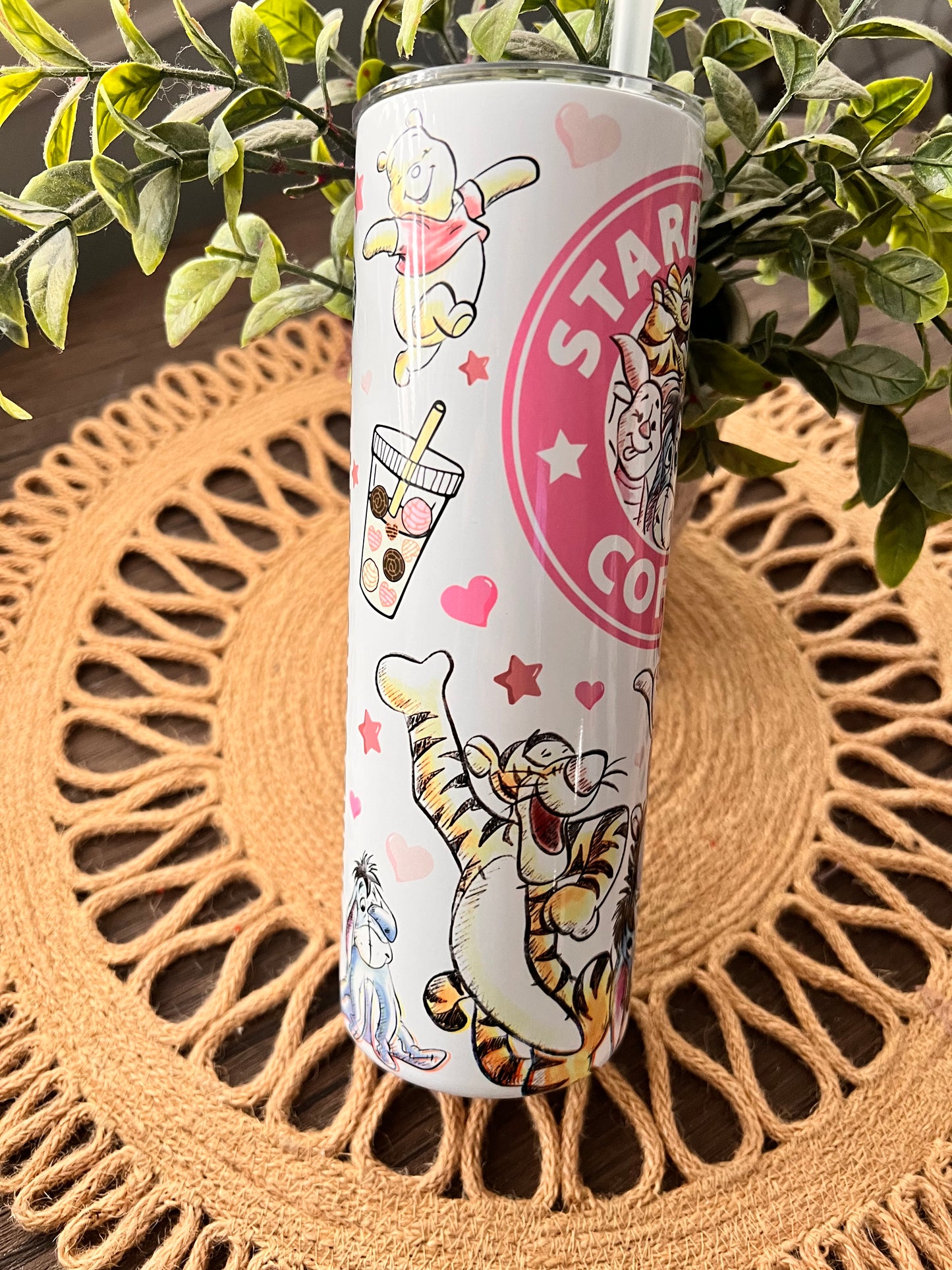 Pooh 20 oz tumbler