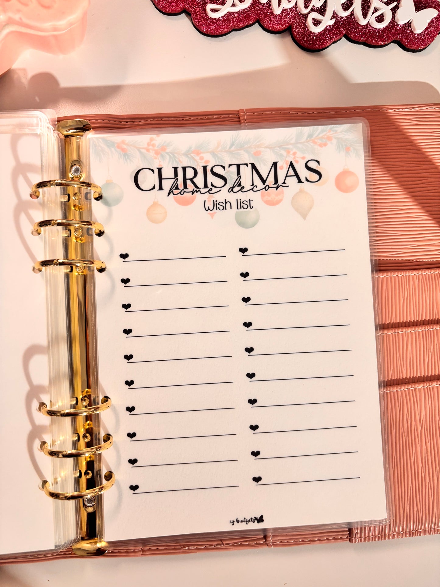 A5 Christmas Planning Bundle (NO BINDER)