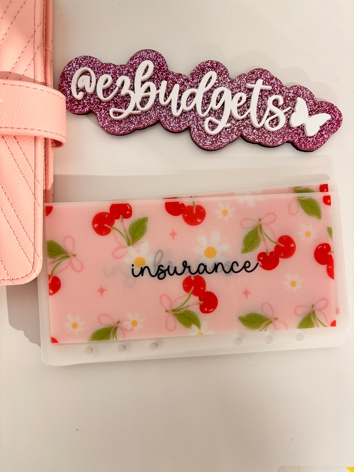 Cherry & Bows Vellum Custom cash envelopes