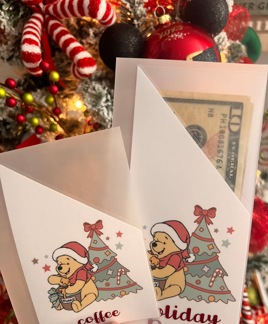 Bear Christmas Envelopes - Matte Envelopes