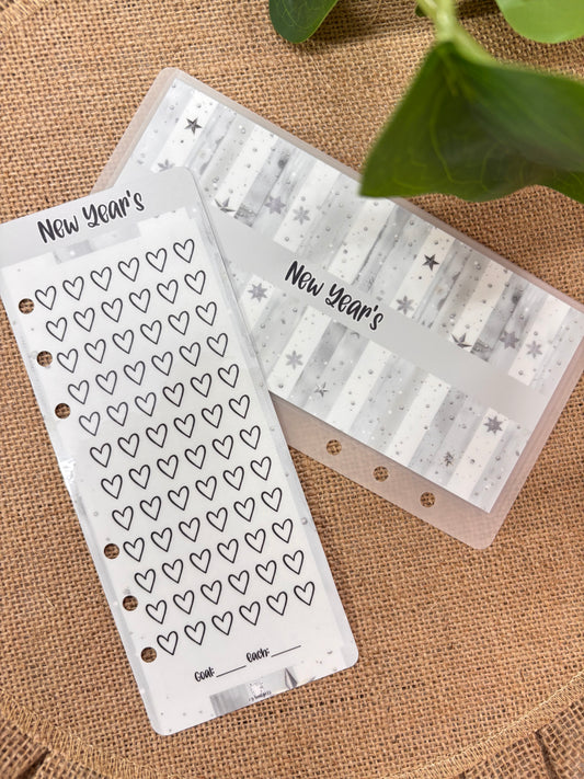 A6 New Year Savings | Holiday Savings | Envelope + Savings Tracker