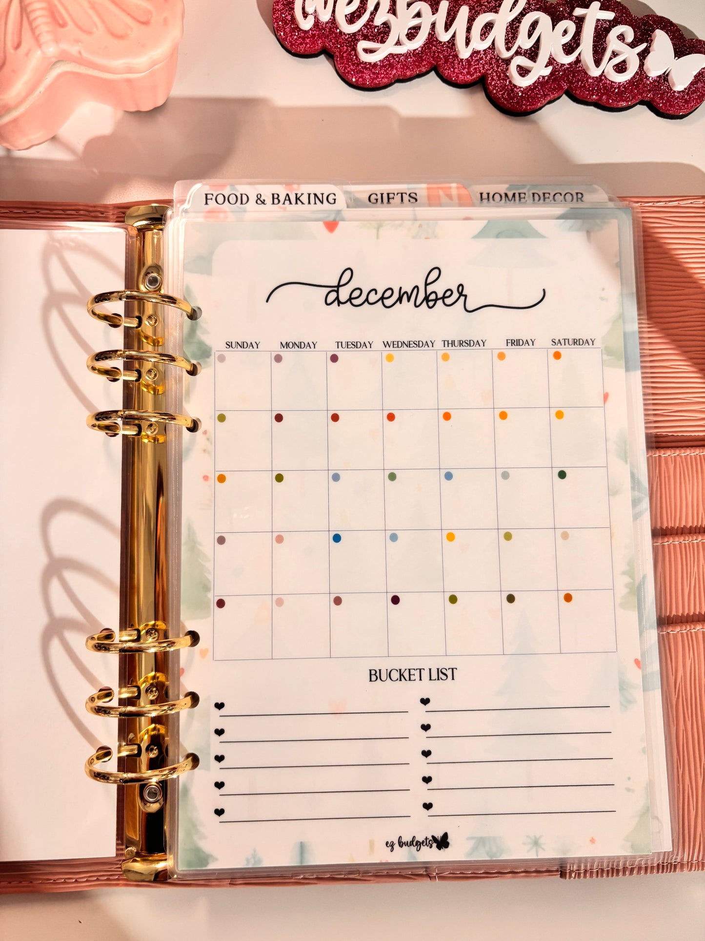 A5 Christmas Planning Bundle (NO BINDER)