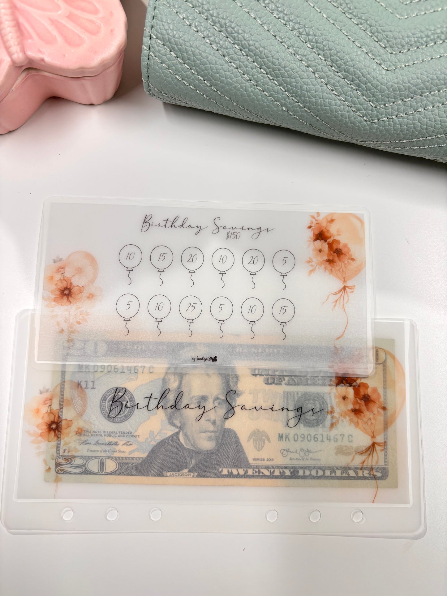 A6/Personal Birthday Savings Challenge