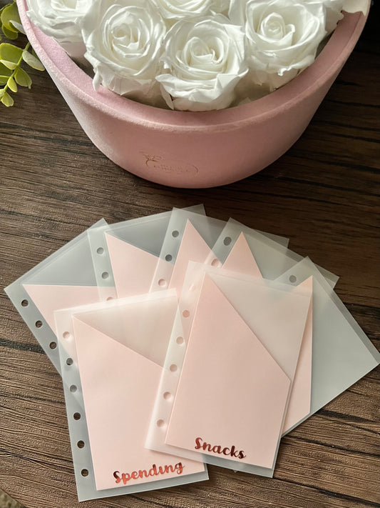 A6/A7 Peek a boo custom envelopes