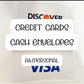 A6 Credit Card Cash envelopes, Debt Free Cash envelopes for budgeting
