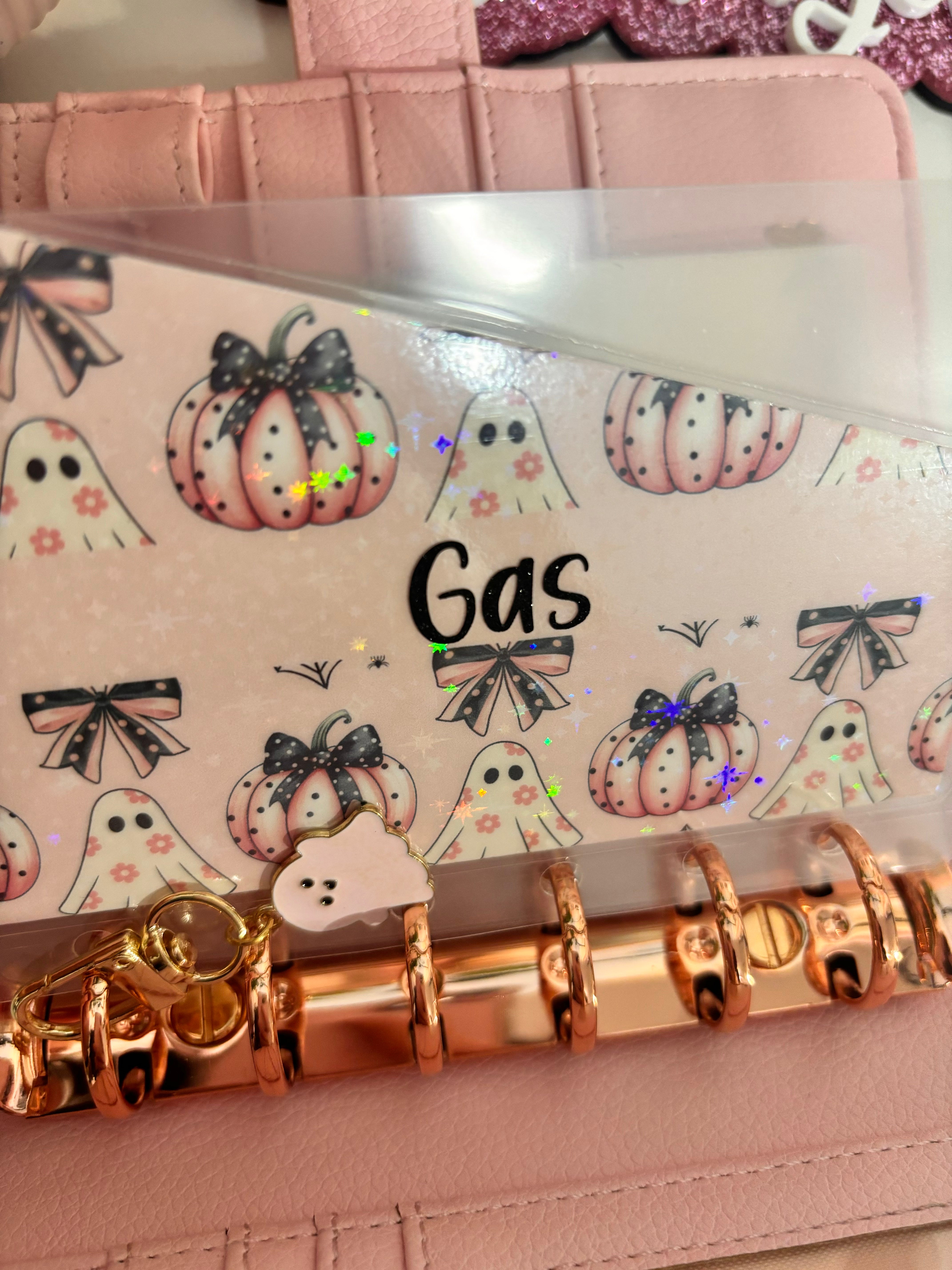 Pink Halloween Envelopes - Sparkly or Matte Envelopes