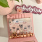 Pink Halloween Envelopes - Sparkly or Matte Envelopes