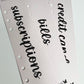 A6 Bookmarks