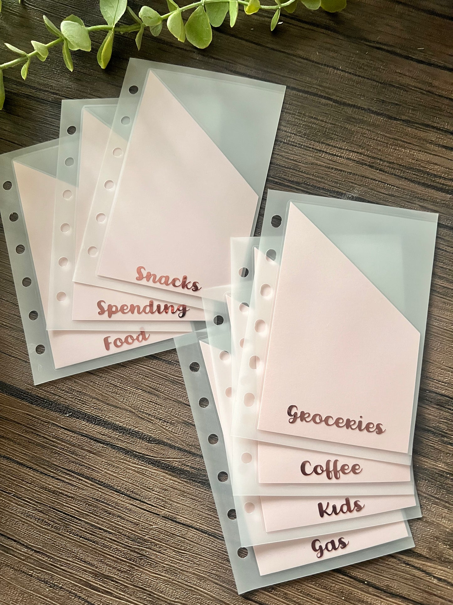 A6/A7 Peek a boo custom envelopes