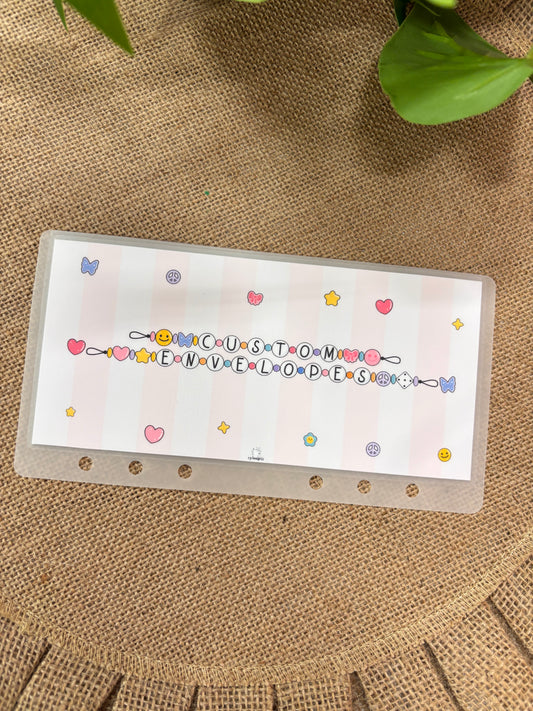 New! Friendship Bracelet Custom Envelopes - Envelopes & Inserts