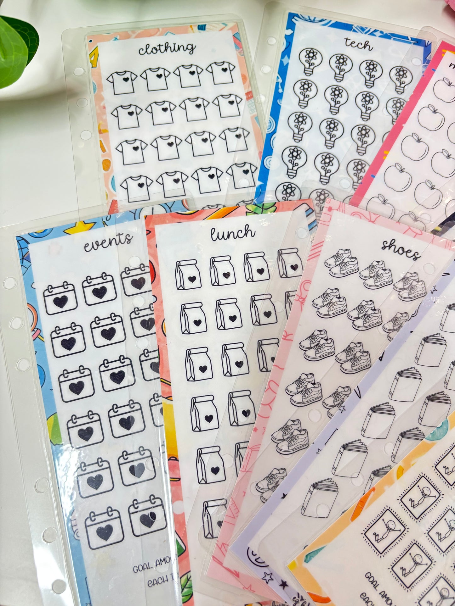 A6 Back to school Savings Challenge, Budgeting savings challenges