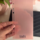 A6/Personal personalized double pocket envelopes with tabs