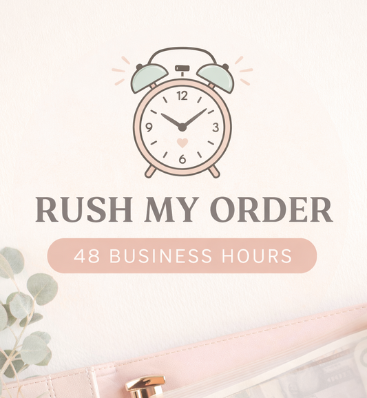 RUSH MY ORDER