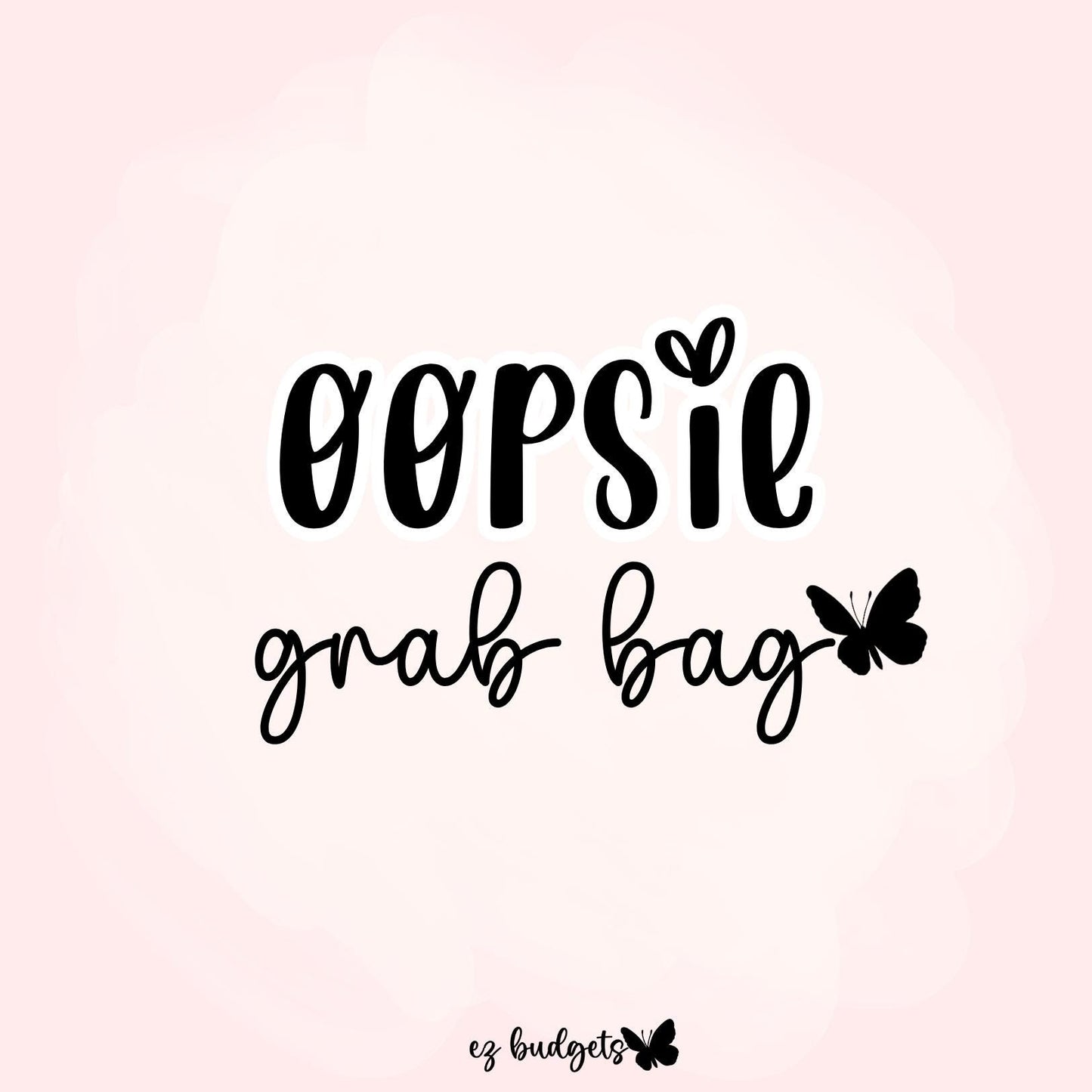 Budgeting Oopsie Mystery Grab Bags