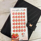 A6 Apple Savings Challenge, Budgeting savings challenges,  One Apple A Day savings challenge