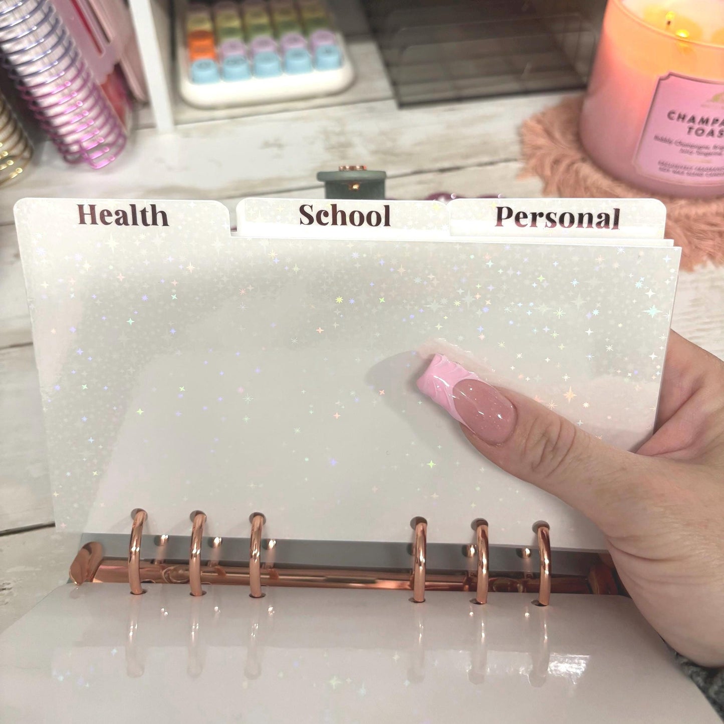 A6 Budget Binder Dividers