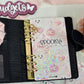 A6 Halloween Dashboard, Spooky Season A6 Binder Cover, Pink Ghost Planner Insert, Holographic Budget Divider, Fall Cash Envelope Accessory