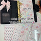 Ghost Binder Charm, Pink Halloween Planner Charm, Spooky Budget Binder Accessory, Custom Fall Charm Clip