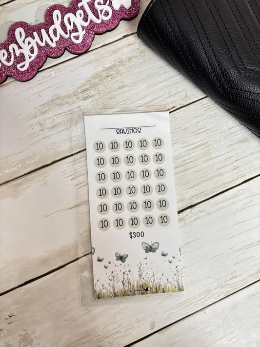 A6  Savings Challenge, Budgeting savings challenges, 300 savings challenge,