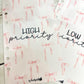 A6 Budget Binder,  High Priority & Low Priority Dashboards, Set of 2,