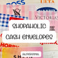 A6 Shopping Cash envelopes, Shopaholic Cash envelopes for budgeting