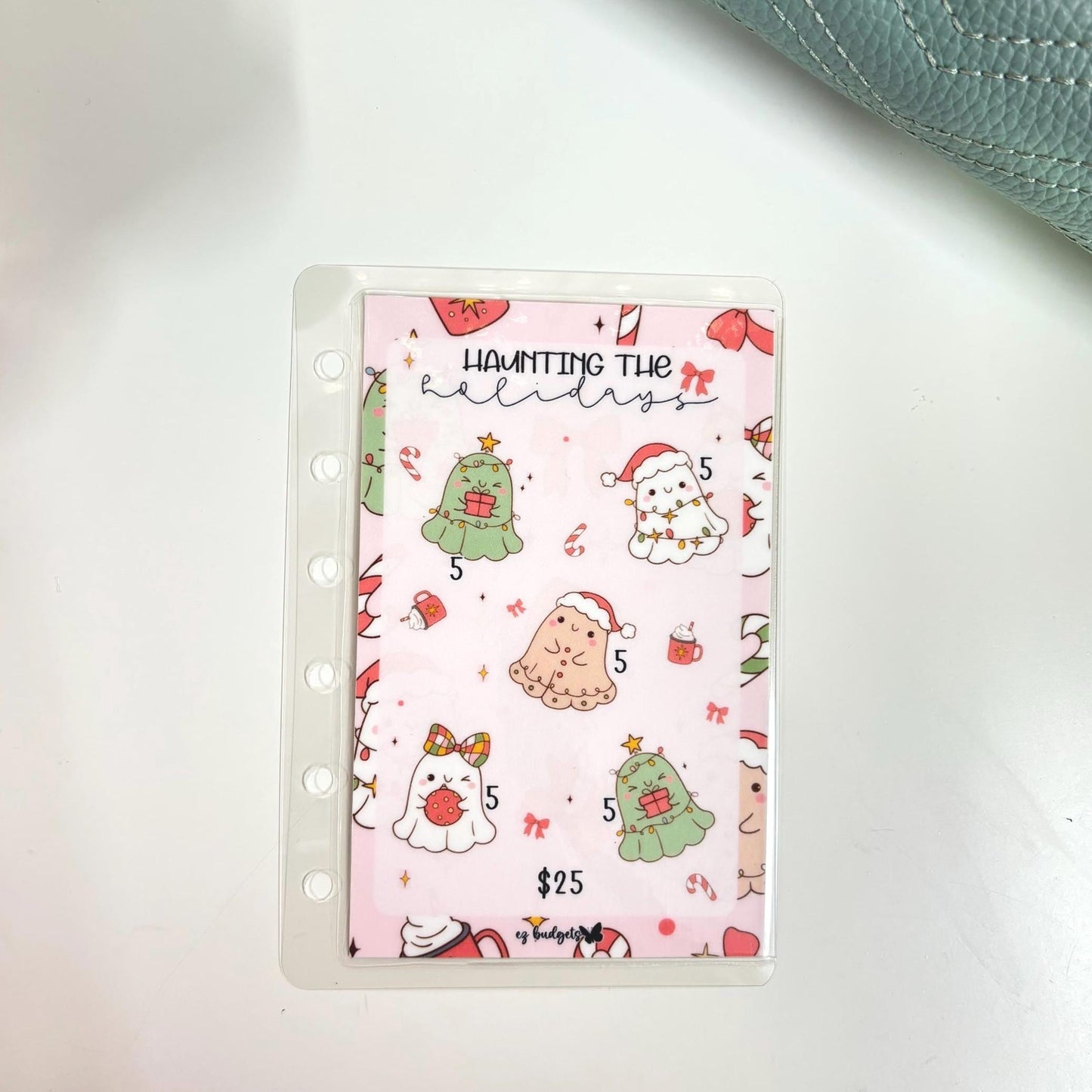 A7 Holidays Savings Challenge | Cash Envelope Tracker | Budget Insert | Sinking Fund Challenge | Haunting the Holidays