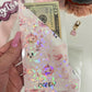 A6 Custom Halloween Budget Envelopes, A6 Binder Inserts, Pink Ghost Cash Envelopes, Holographic Savings, Personalized Categories
