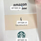 A6 Shopping Cash envelopes, Shopaholic Cash envelopes for budgeting