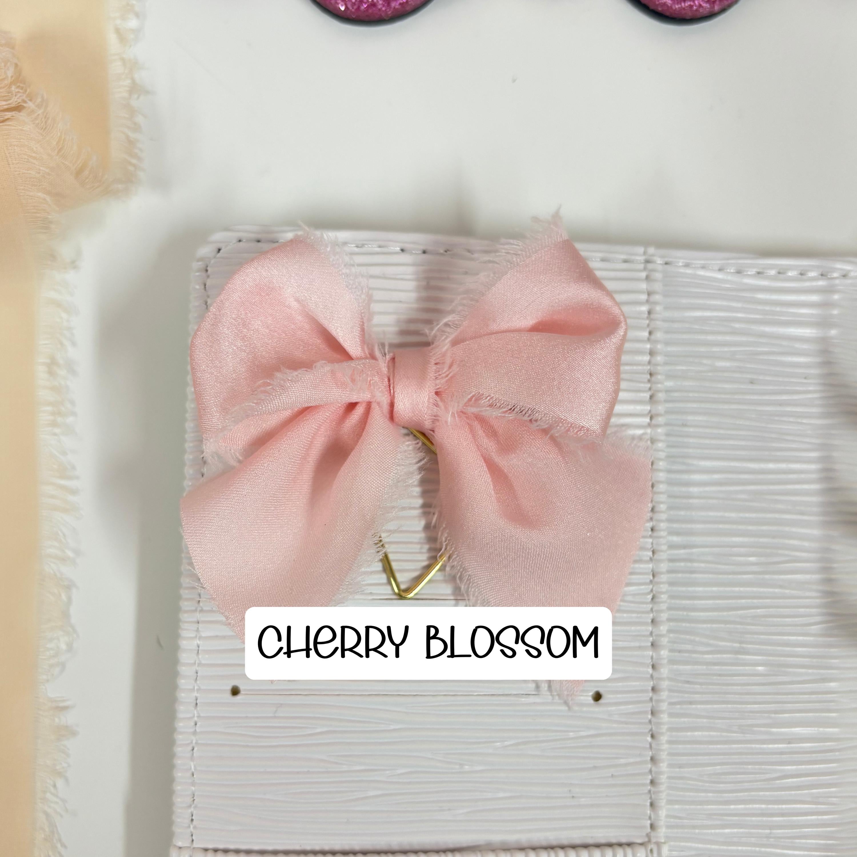 Planner Bow Clip Set  Budget Binder Bow Paper Clips  Aesthetic Cash Envelope Accessories
