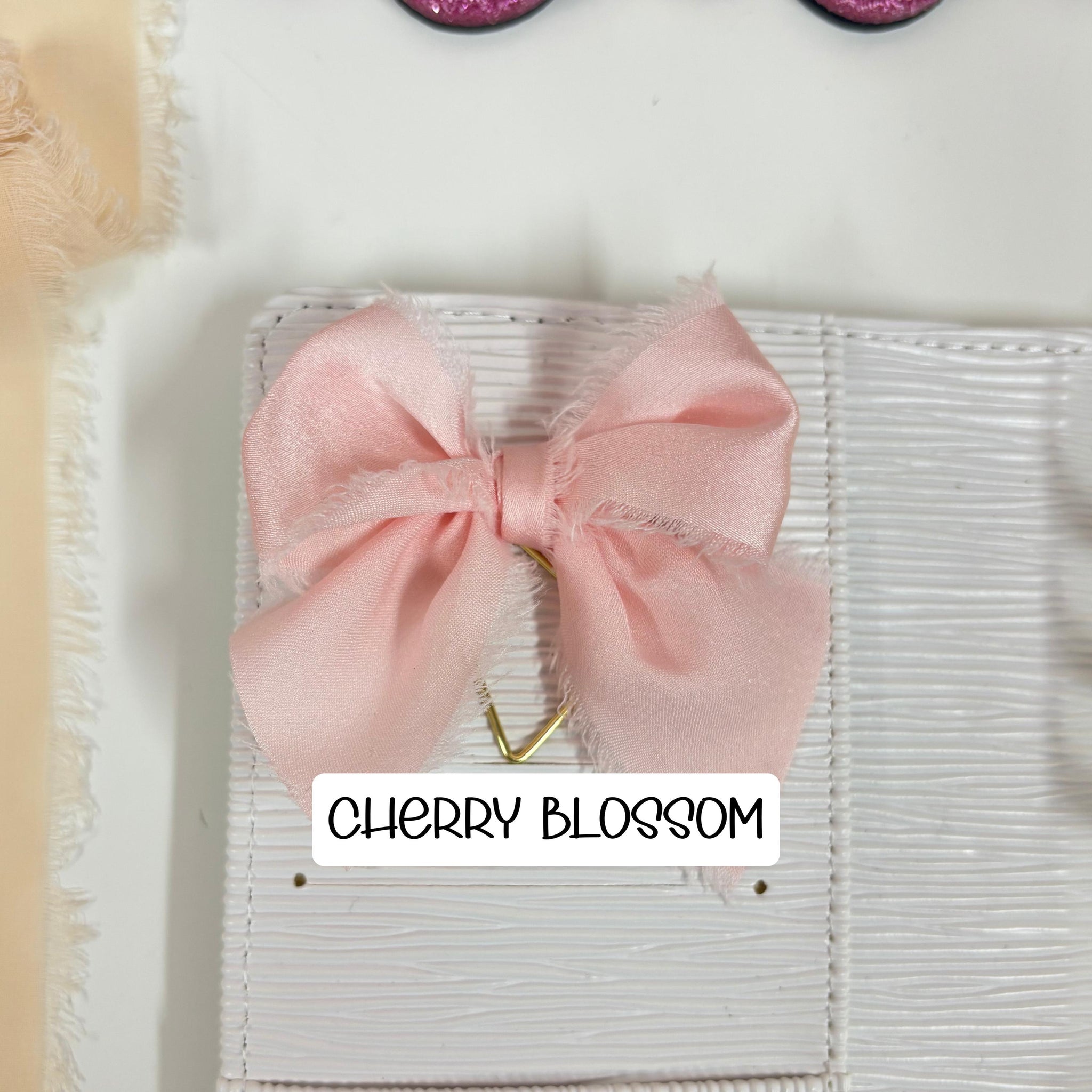Planner Bow Clip Set  Budget Binder Bow Paper Clips  Aesthetic Cash Envelope Accessories