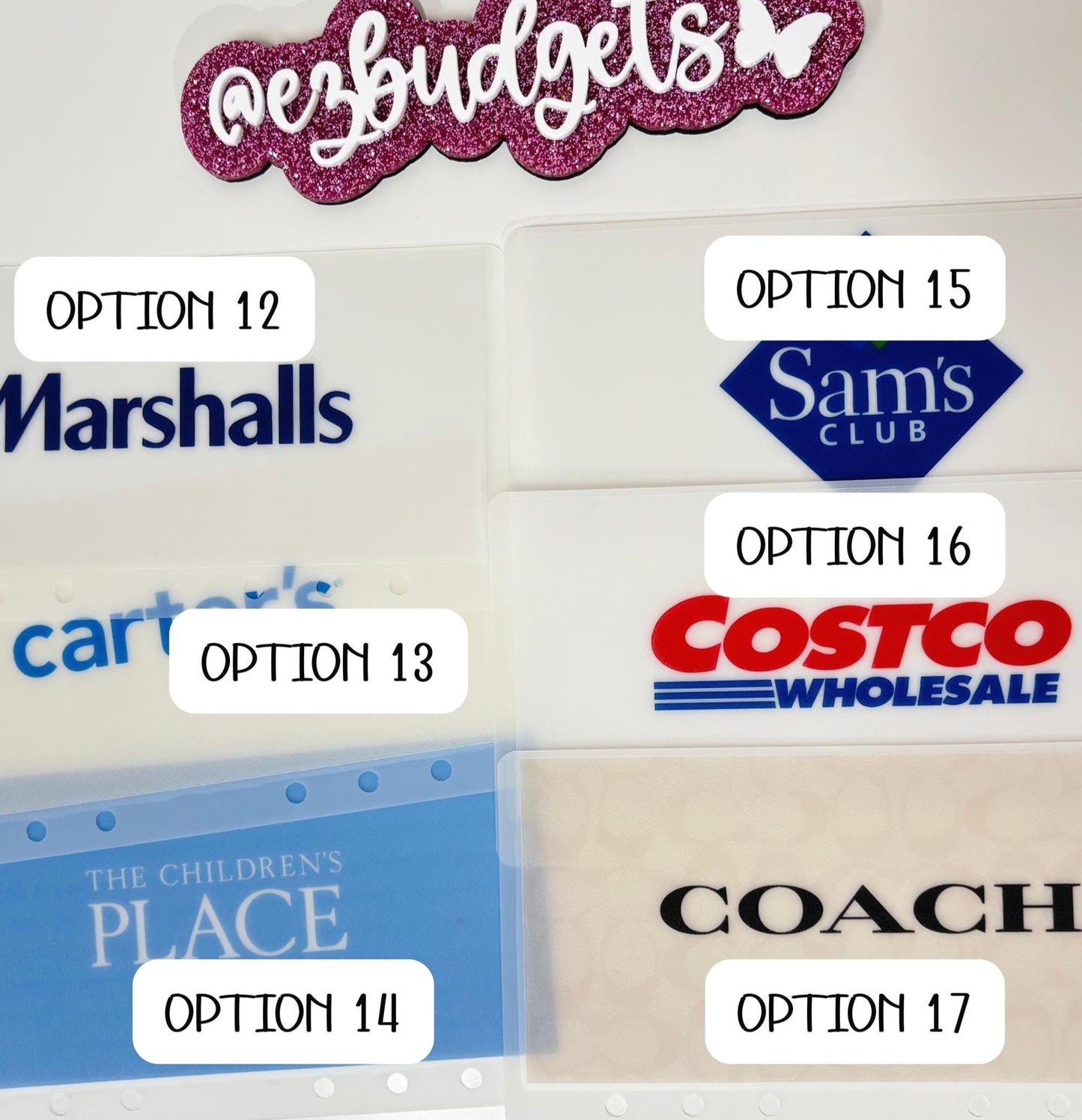 A6 Shopping Cash envelopes, Shopaholic Cash envelopes for budgeting